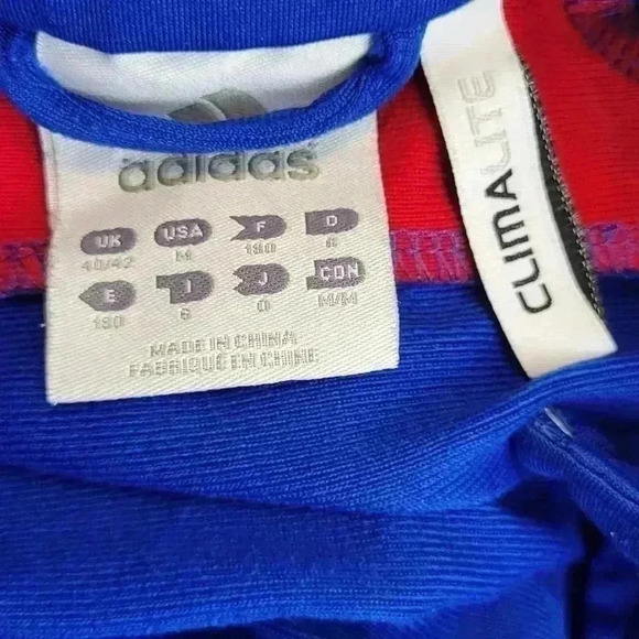 Adidas FC Dallas MLS Mens Full Zip Warm Up Jacket Blue Size M Vintage - Picture 11 of 14